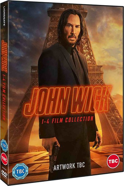 detail John Wick 1-4 collection - 4DVD