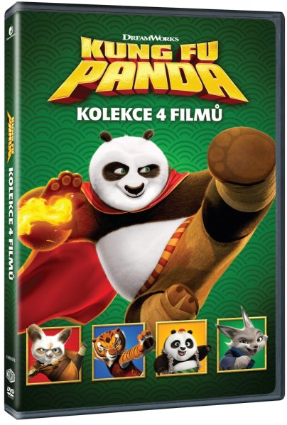 detail Kung Fu Panda 1-4 kolekce - 4DVD