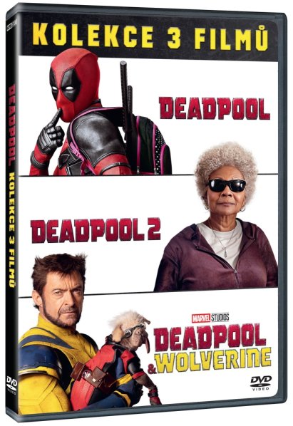 detail Deadpool 1-3 kolekce - 3DVD
