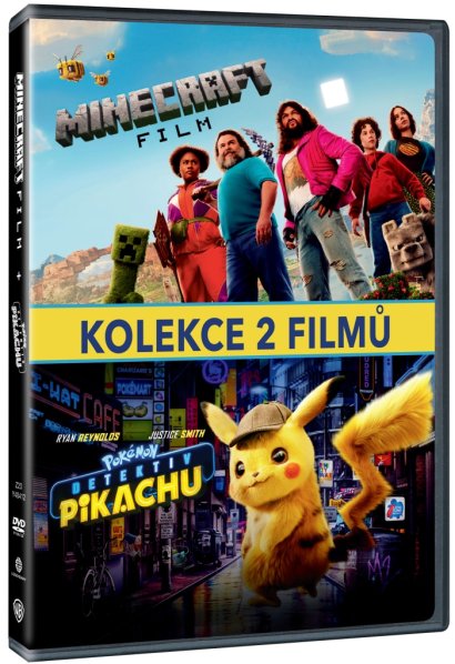 detail A Minecraft Movie + Pokémon: Detective Pikachu 2-movie Collection - 2DVD