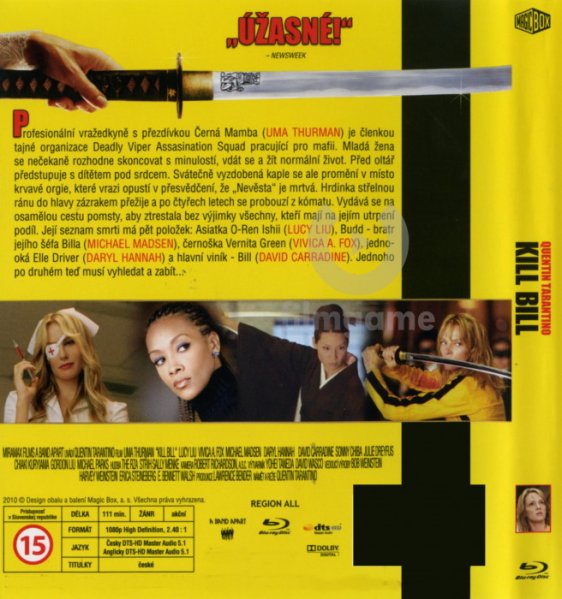 detail Kill Bill - Blu-ray