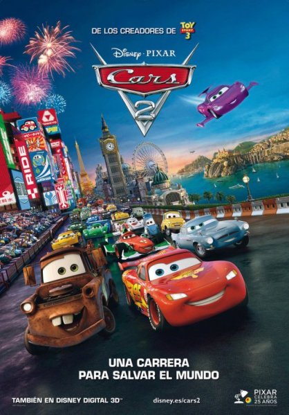 detail Cars 2 - Blu-ray 3D + 2D (2BD)