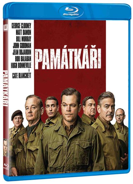 detail The Monuments Men - Blu-ray