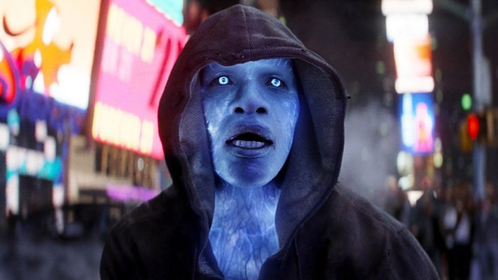detail Amazing Spider-Man 2 (Limited Edition) hlava Electro - Blu-ray 3D + 2D