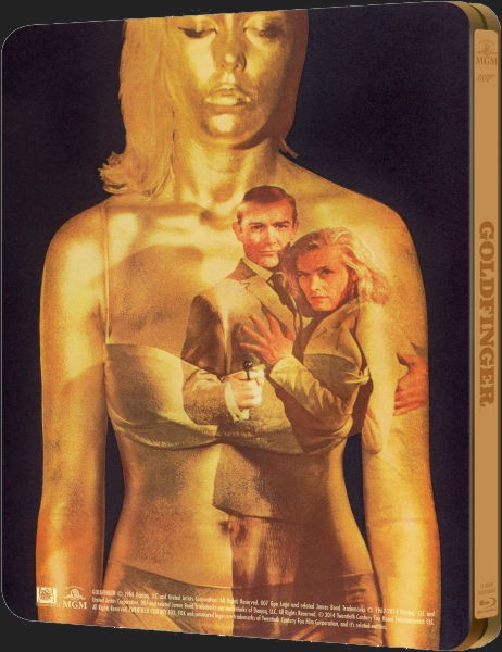 detail Bond - Goldfinger - Blu-ray Steelbook