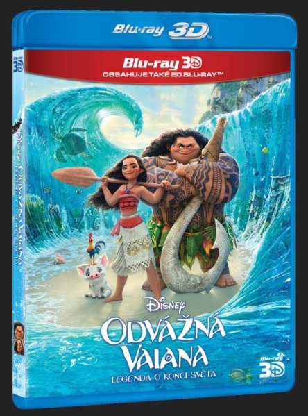 detail Odvážná Vaiana: Legenda o konci světa - Blu-ray 3D + 2D (2 BD)