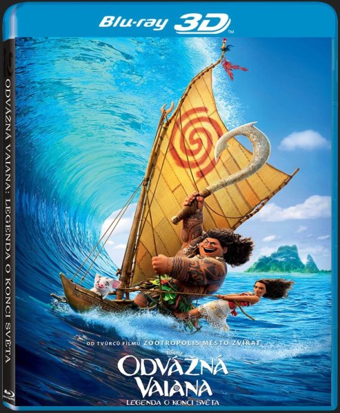 detail Odvážná Vaiana: Legenda o konci světa - Blu-ray 3D + 2D (2 BD)