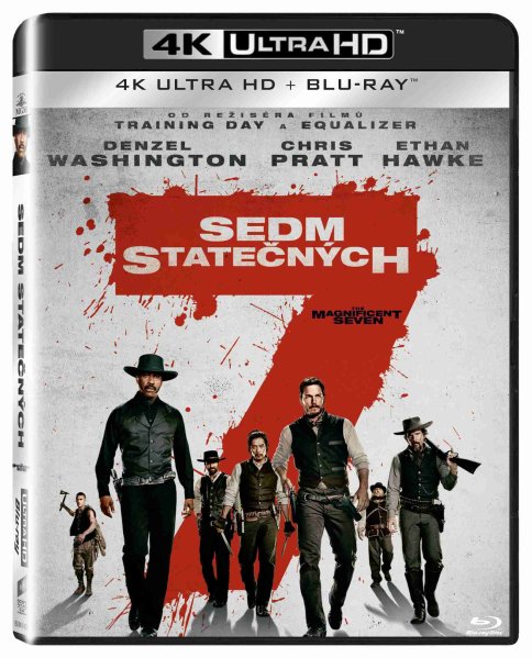 detail Sedm statečných (2016) - 4K Ultra HD Blu-ray + Blu-ray (2BD)