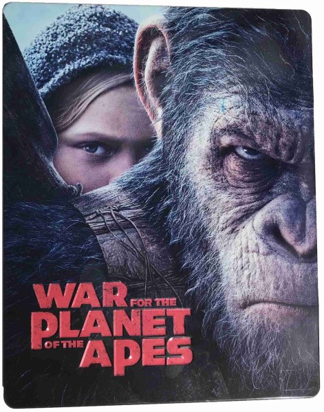 detail War for the Planet of the Apes - 4K Ultra HD Blu-ray + Blu-ray Steelbook