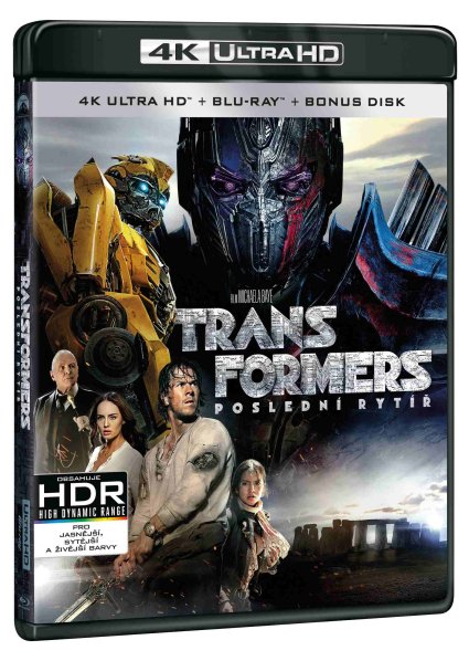 detail Transformers: The Last Knight - 4K UHD Blu-ray + Blu-ray + bonus 3BD