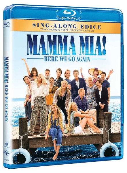 detail Mamma Mia! Here We Go Again - Blu-ray