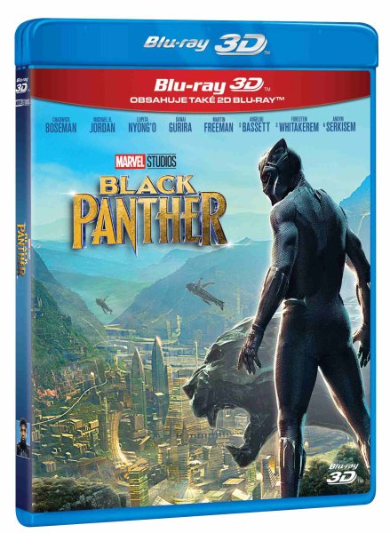 detail Black Panther - Blu-ray 3D + 2D