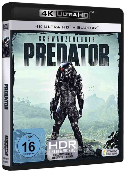detail Predator - 4K Ultra HD Blu-ray