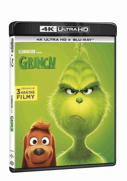 detail Grinch (2018) - 4K Ultra HD Blu-ray + Blu-ray (2BD)