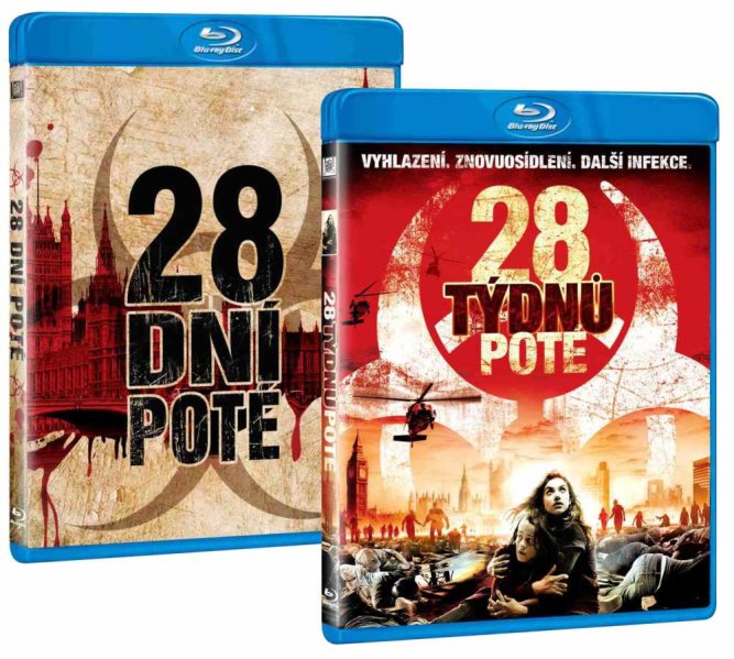 detail 28 dní poté + 28 týdnů poté - kolekce Blu-ray 2BD