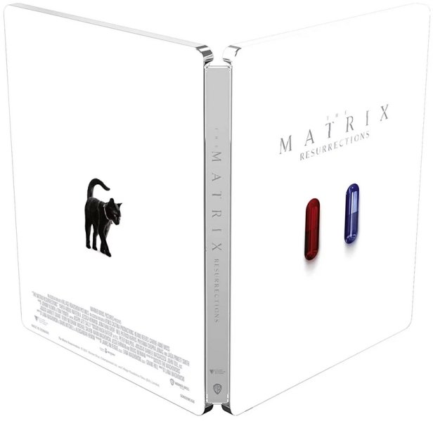detail The Matrix Resurrections - Blu-ray Steelbook
