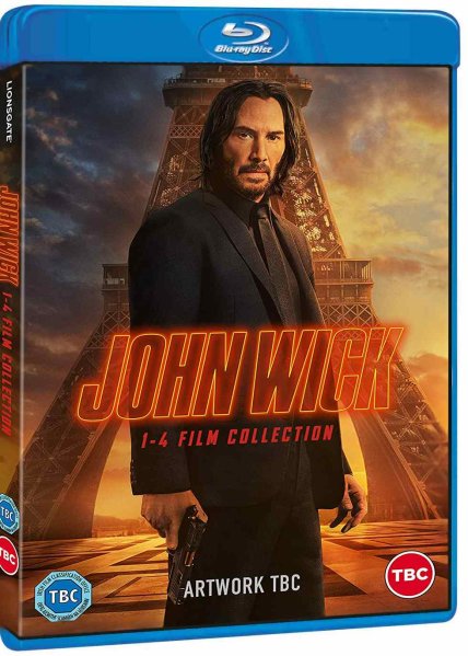 detail John Wick 1-4 collection - Blu-ray 4BD