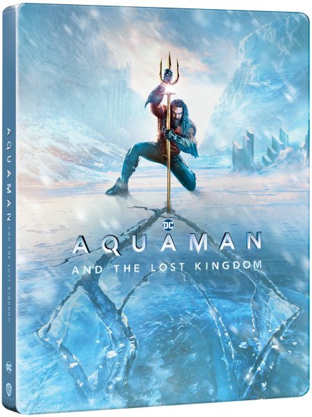 detail Aquaman and the Lost Kingdom Blu-ray + DVD (Combo pack) Steelbook Ice - Aquaman a ztracené království Blu-ray + DVD (Combo pack) Steelbook Ice