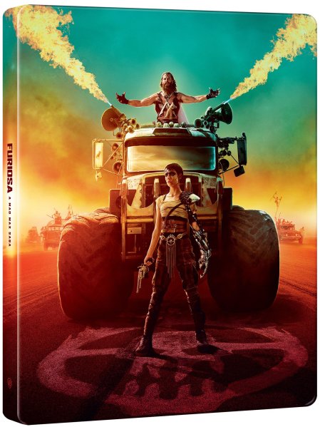 detail  Furiosa: Saga Mad Max - Blu-ray + DVD Steelbook motive Empire