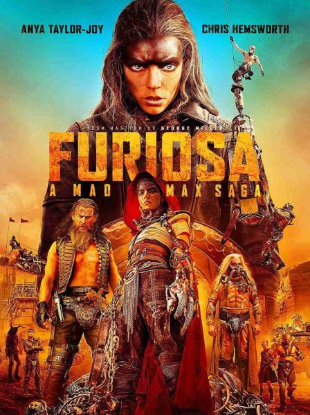 detail  Furiosa: Saga Mad Max - Blu-ray + DVD Steelbook motive Empire