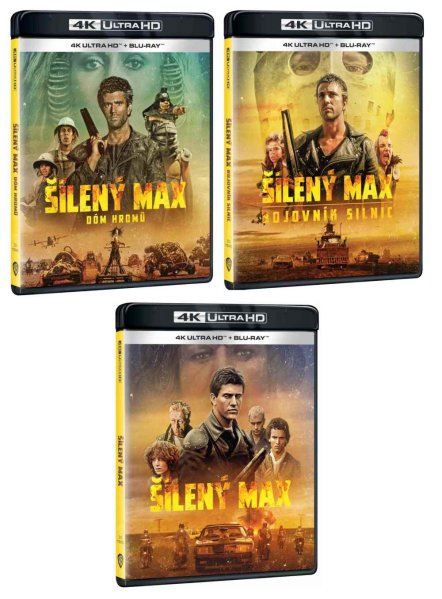 detail Mad Max Trilogy - 4K Ultra HD Blu-ray + Blu-ray (6BD)