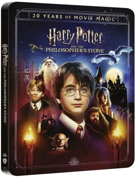 detail Harry Potter and the Philosopher's Stone (20. years anniversary) - 4K Ultra HD Blu-ray Steelbook