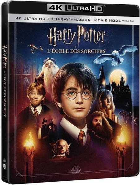 detail Harry Potter and the Philosopher's Stone (20. years anniversary) - 4K Ultra HD Blu-ray Steelbook