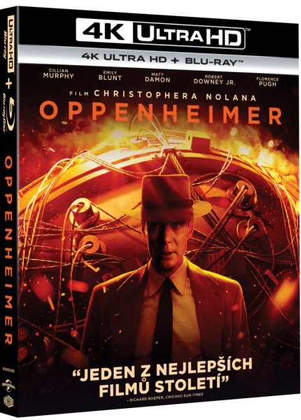 detail Oppenheimer - 4K UHD + BD + BD bonus disc (3BD) Collector´s edition in a slipcase