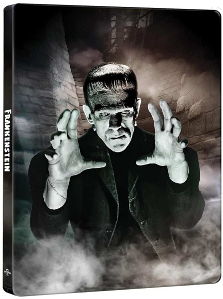 detail Frankenstein (1931) 90th Anniversary 4K UHD Blu-ray + Blu-ray Steelbook (bez CZ)