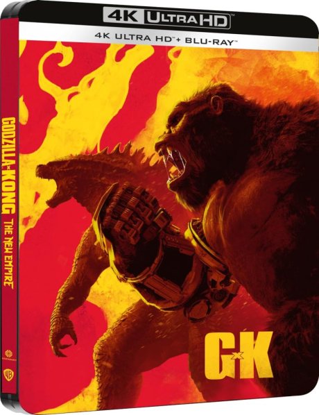 detail Godzilla x Kong: The New Empire - 4K Ultra HD Blu-ray Steelbook Red