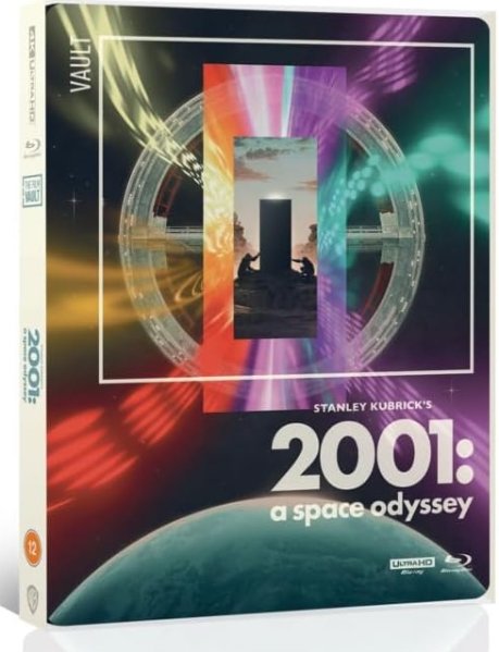 detail 2001: A SPACE ODYSSEY - 4K Ultra HD Blu-ray The Film Vault Range Steelbook