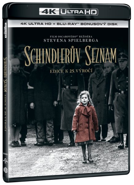 detail Schindler's List - 25 Years Anniversary Edition - 4K UHD Blu-ray + BD bonus