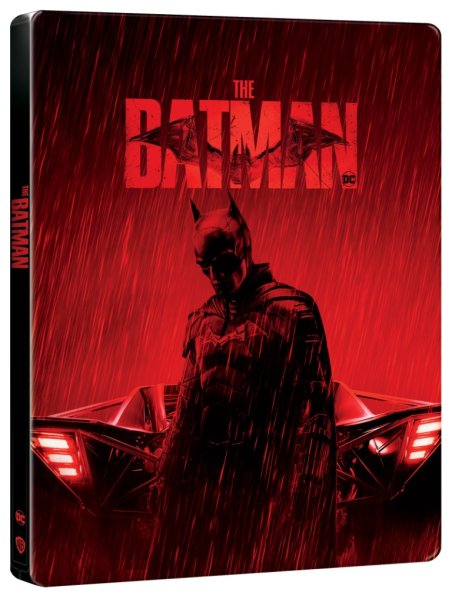 detail The Batman (2022) - 4K + BD + BD bonus Steelbook Batmobile Tail Lights