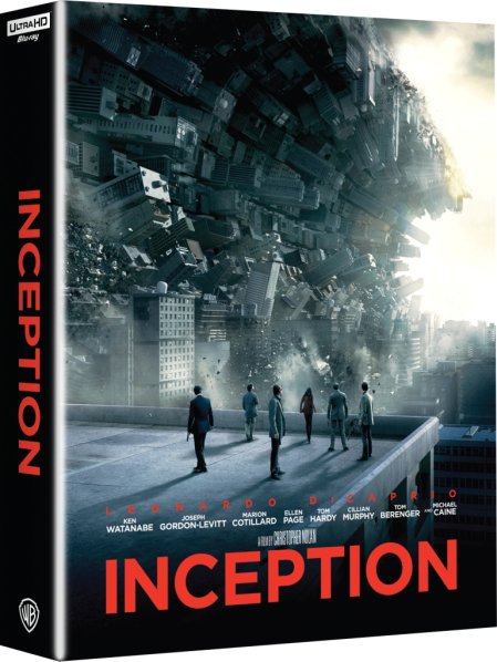 detail Inception - Collector´s Edition 4K Ultra HD + Blu-ray + BD bonus disk Steelbook