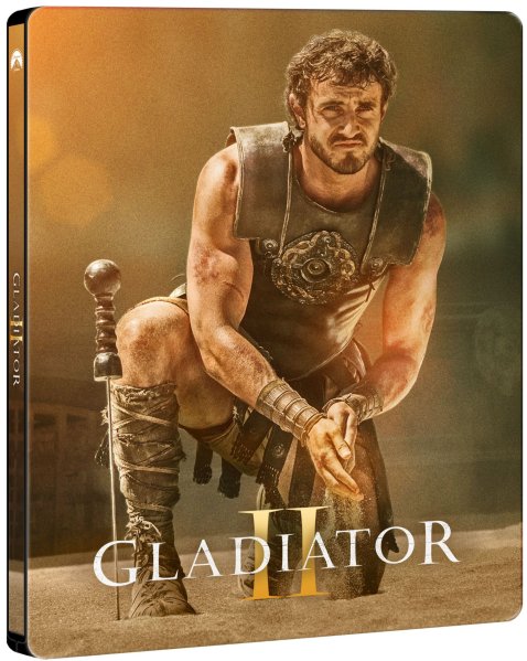 detail Gladiator II Limited Edition Steelbook - 4K Ultra HD Blu-ray + Blu-ray Gold