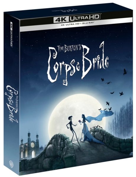 detail Tim Burton's Corpse Bride - Limit. Collectors Edition 4K UHD Steelbook (bez CZ)