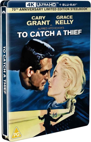 detail To Catch a Thief - 4K Ultra HD Blu-ray + Blu-ray 2BD Steelbook