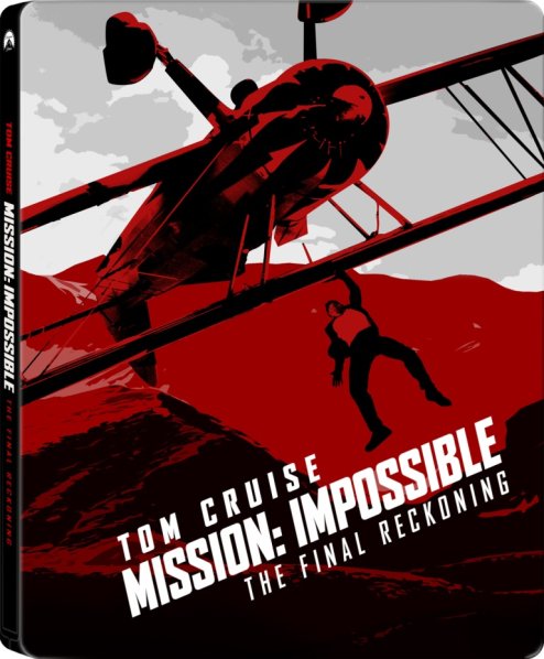 detail Mission: Impossible The Final Reckoning - 4K UHD + Blu-ray bonus disc Steelbook 2BD