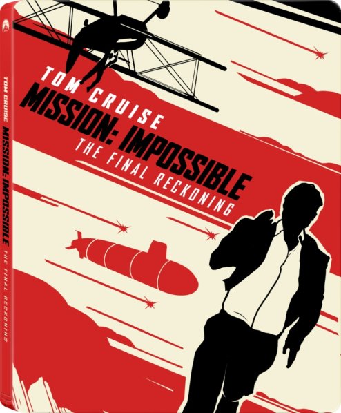 detail Mission: Impossible The Final Reckoning - 4K + BD + BD bonus Steelbook 3BD
