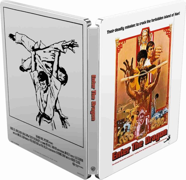 detail Enter the Dragon - 4K Ultra HD Blu-ray Steelbook (white cover)