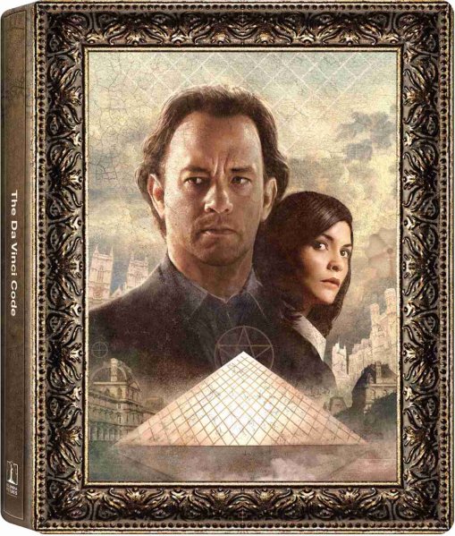 detail The Da Vinci Code 20th Anniversary Edition - 4K Ultra HD + BD bonus Steelbook