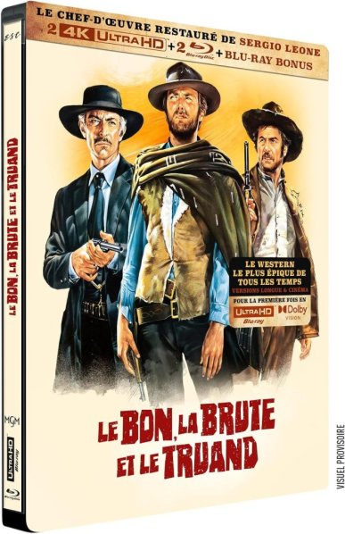 detail The Good, the Bad and the Ugly - 4K Ultra HD + Blu-ray + BD bonus Steelbook