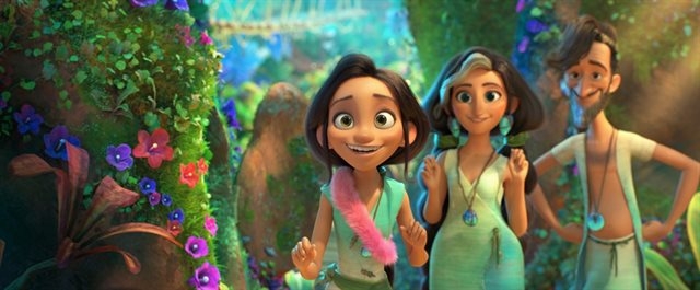 detail The Croods: A New Age - Blu-ray 3D + 2D
