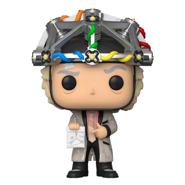 detail Funko POP! Movie: BTTF - Doc w/helmet (Back to the Future)