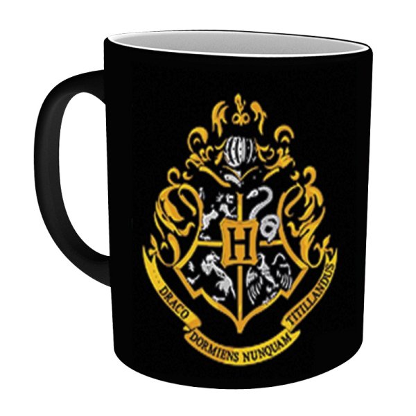 detail Hrnek Harry Potter - Bradavický erb měnící se 295 ml