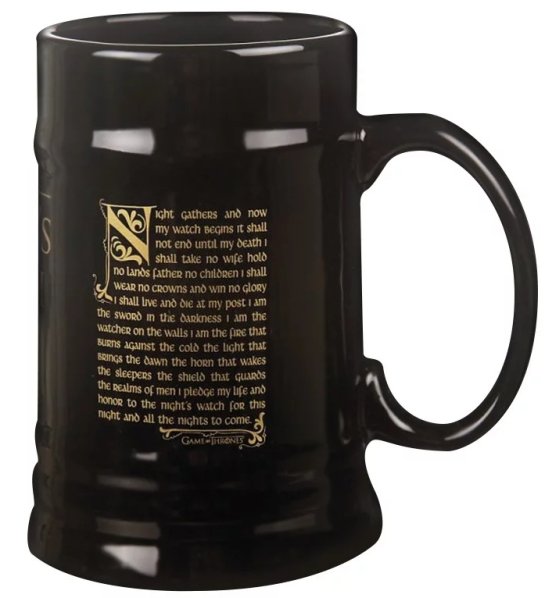 detail Keramický korbel Game of Thrones - Night´s Watch - outlet