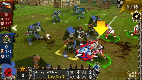 detail Blood Bowl - PSP