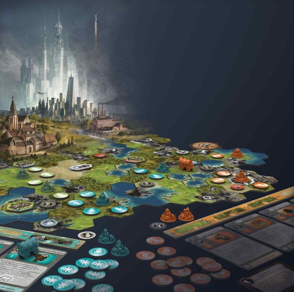 detail Civilization: Nový úsvit - desková hra