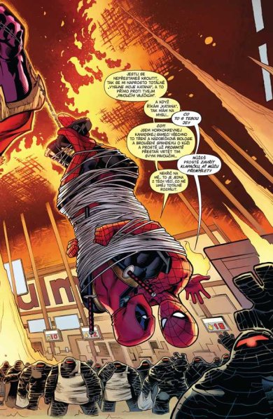 detail SPIDER - MAN / DEADPOOL