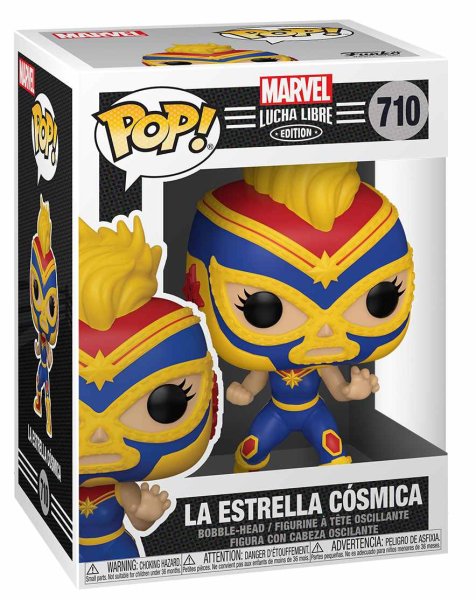 detail Funko POP! Marvel: Luchadores - Captain Marvel